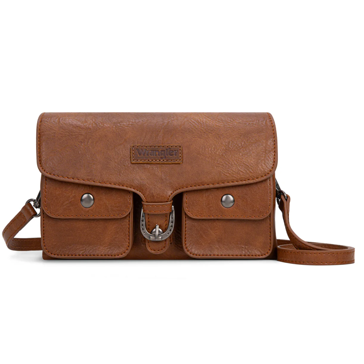 Wrangler Vintage Inspired crossbody bag - Brown