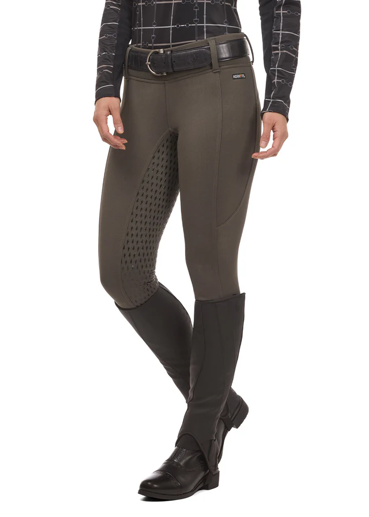 Kerrits Sit Tight Wind Pro® Full Seat Winter Riding Tight - Mink