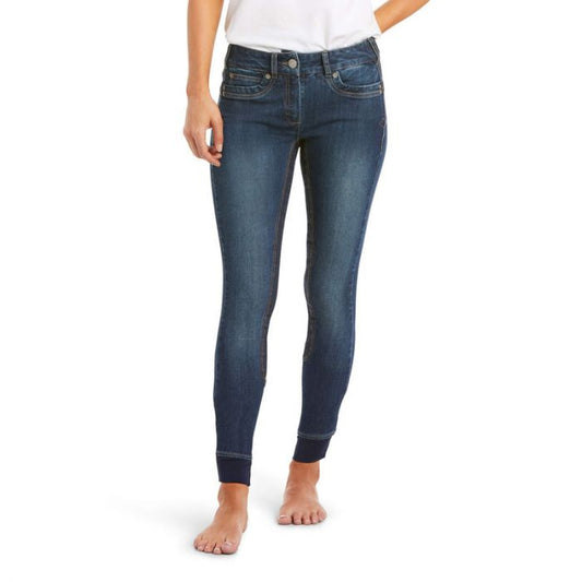 Pantalon ariat siège renforcé Halo en denim