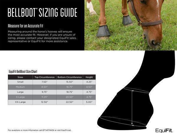 Equifit Essential bell boots with rolled top