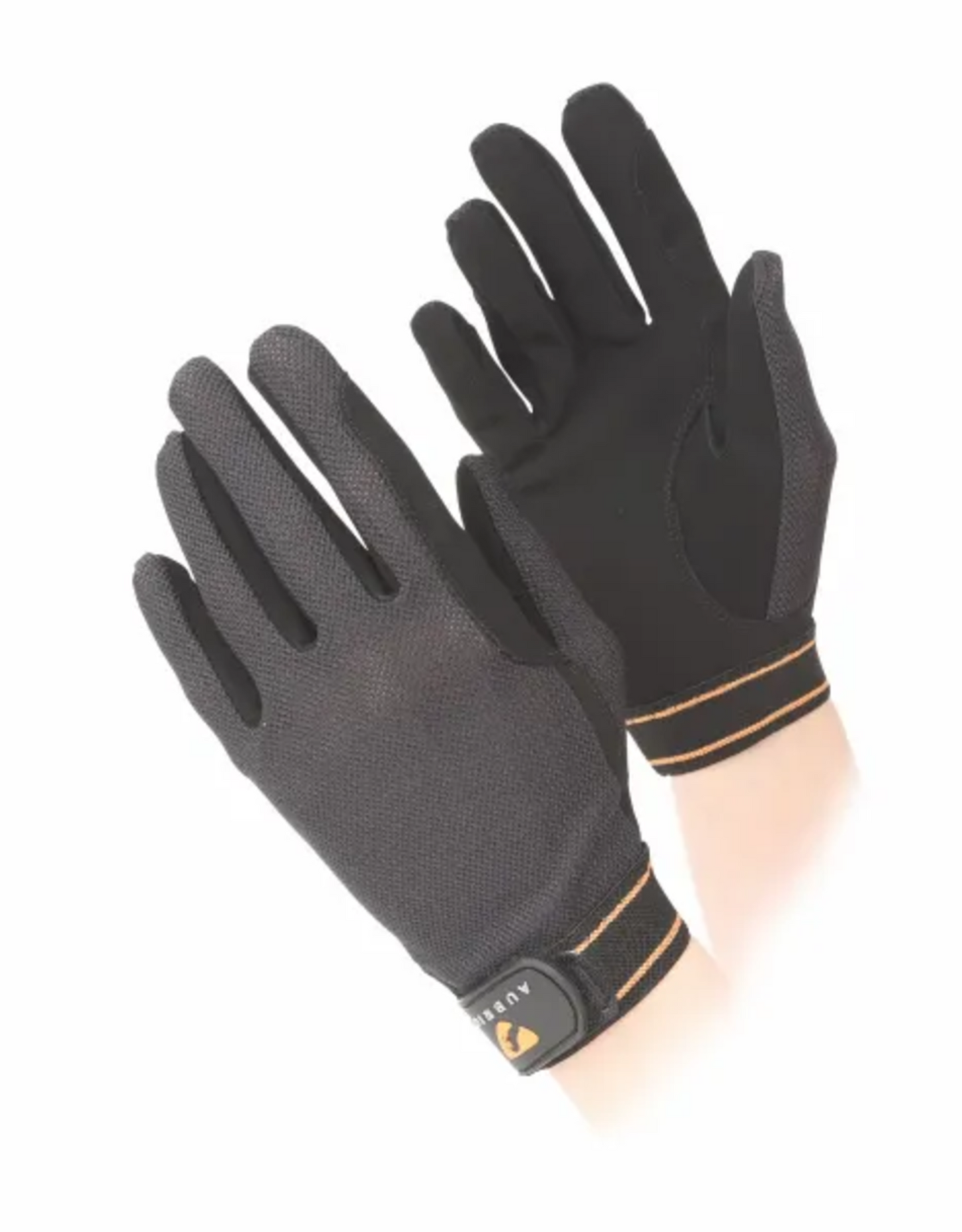 Aubrion mesh riding gloves