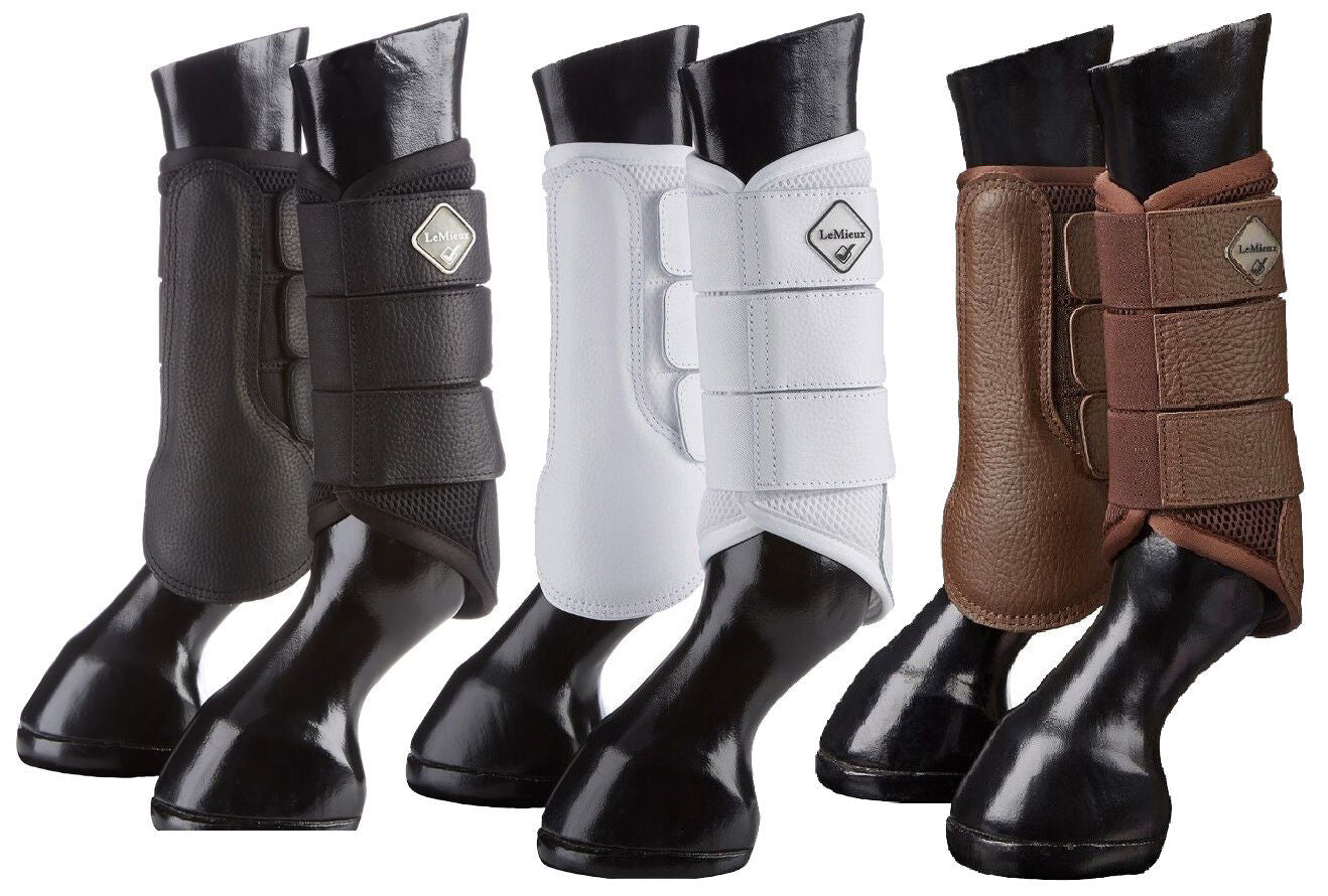 Bottes de brossage en maille LeMieux