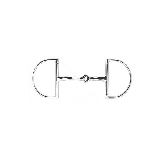 Shires hunter dee slow twist snaffle