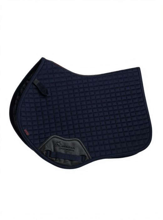 Canadian Horseware Velvet Euro jump saddle pad - 2 colors