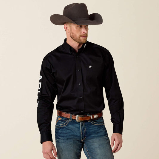 Ariat team logo twill classic fit shirt
