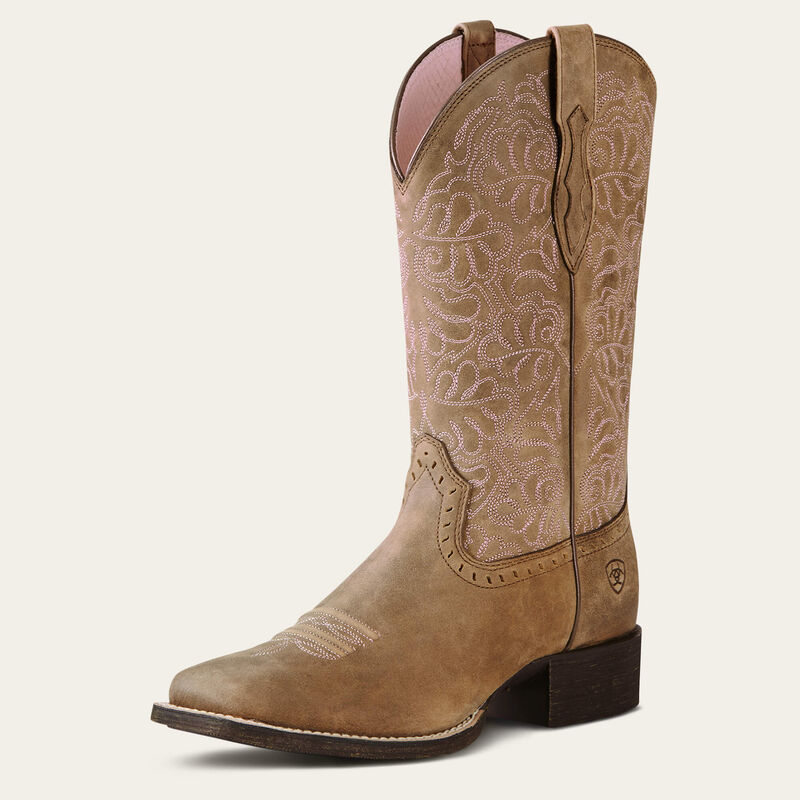 Ariat Round Up Remuda Western Boot - Brown Bomber