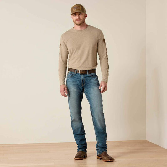 Ariat M4 men's Low Rise Stretch Stockton Stackable Straight Leg
