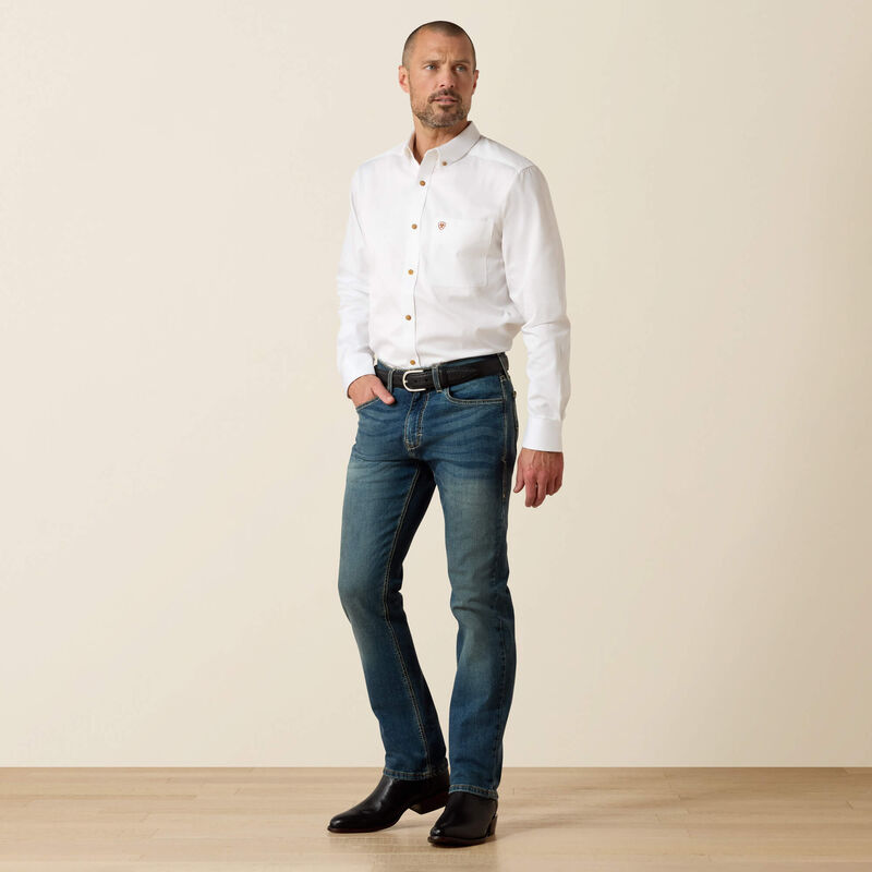 Ariat M8 Modern TekStretch Sebastian Slim Leg Jean - Grafton