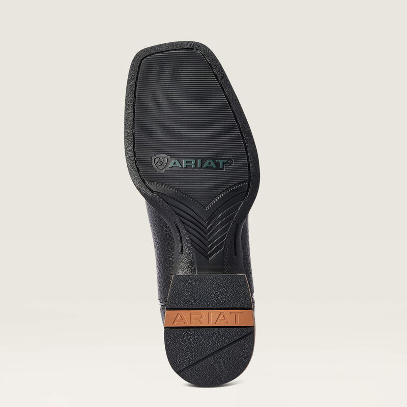 Ariat Everlite Countdown Western Boot - Black/Slate Grey