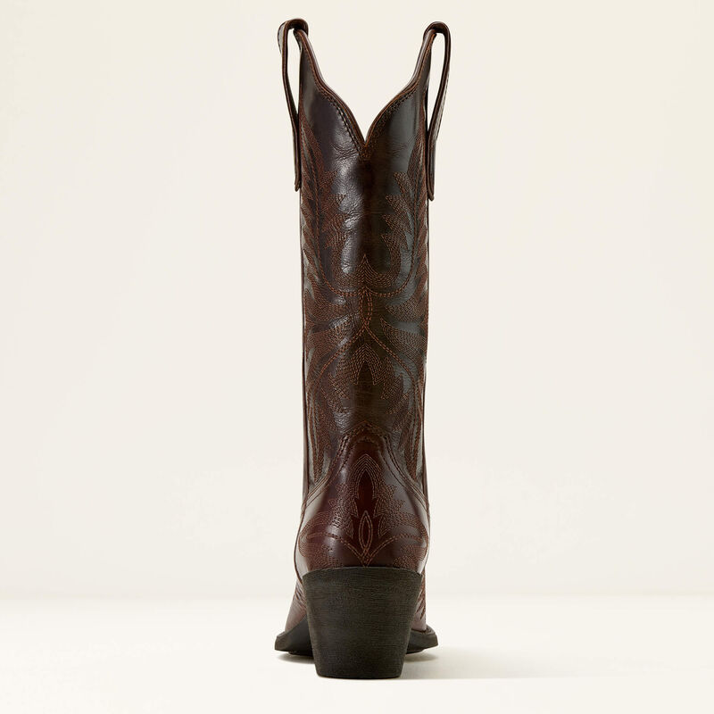 Ariat Round Up Collins D Toe Western Boot - Mahagony