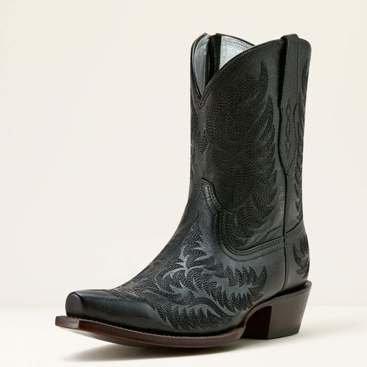 Ariat Cate X Toe Western Boot - Obsidian