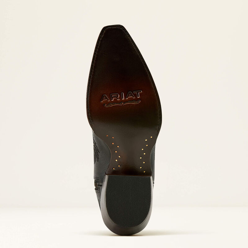 Ariat Cate X Toe Western Boot - Obsidian