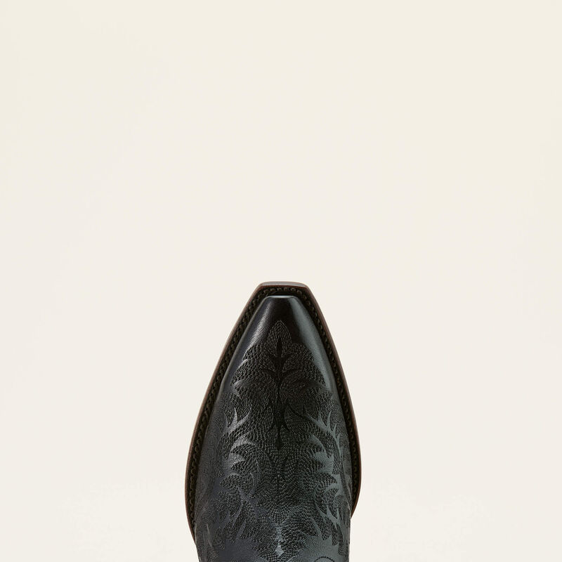 Ariat Cate X Toe Western Boot - Obsidian