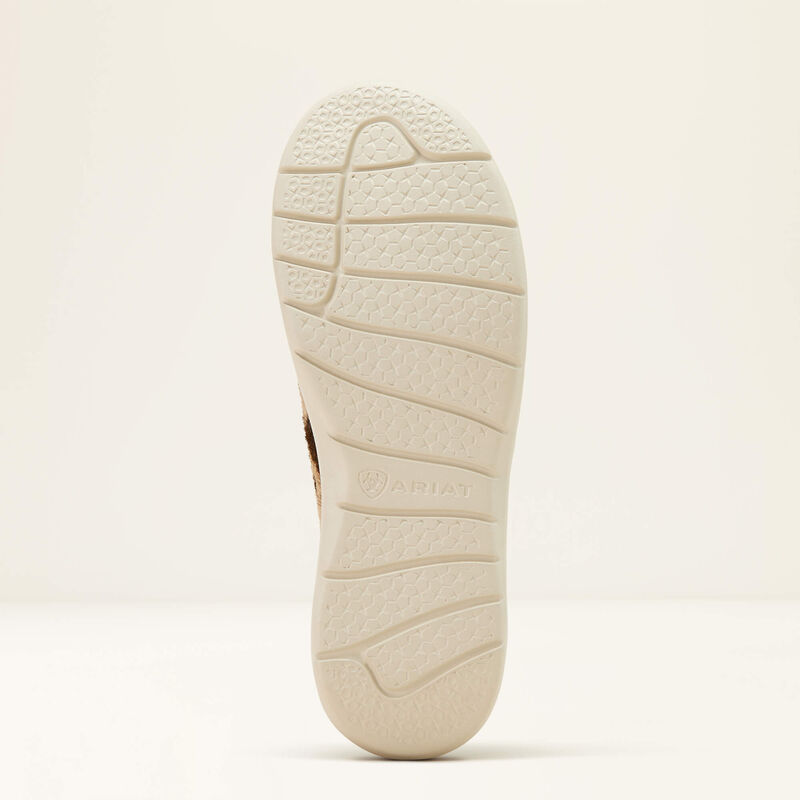 Ariat women's Hilo - Tan and White Brindle Hair On