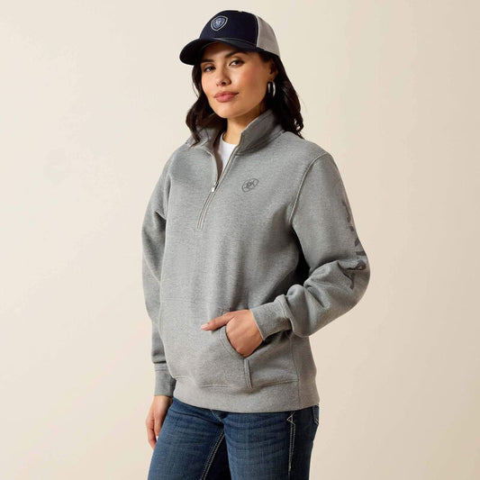 Ariat Logo 1/2 Zip Sweatshirt