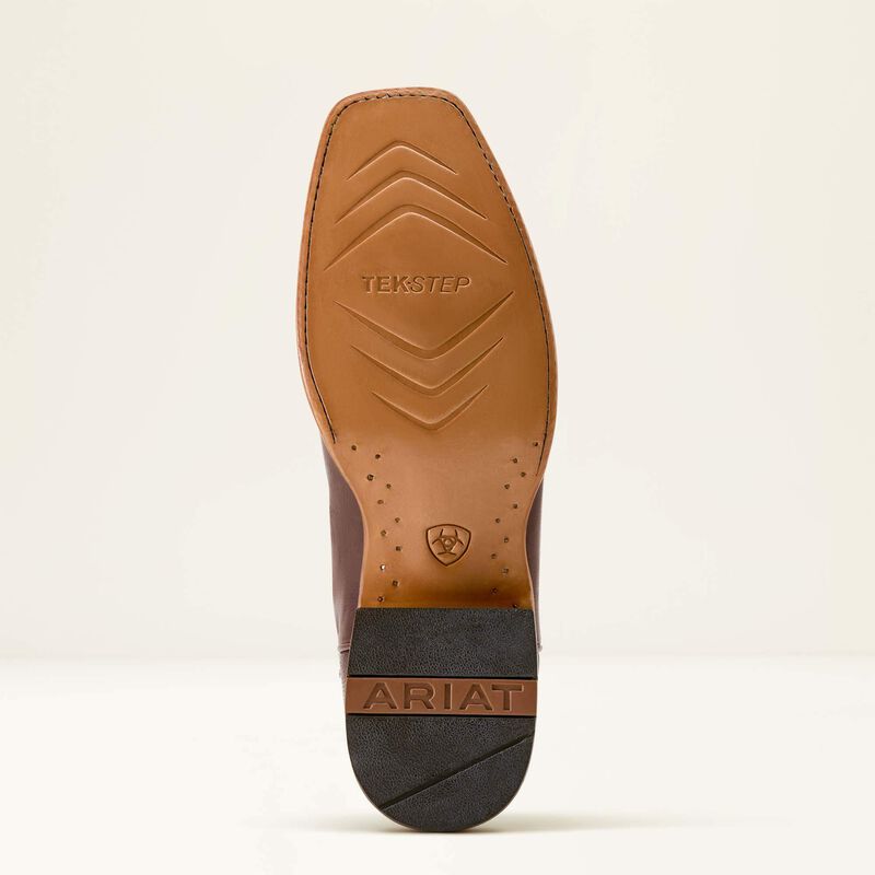 Ariat Highbluff Square Toe Cowboy Boot - Hickory smoke/Bayou Black