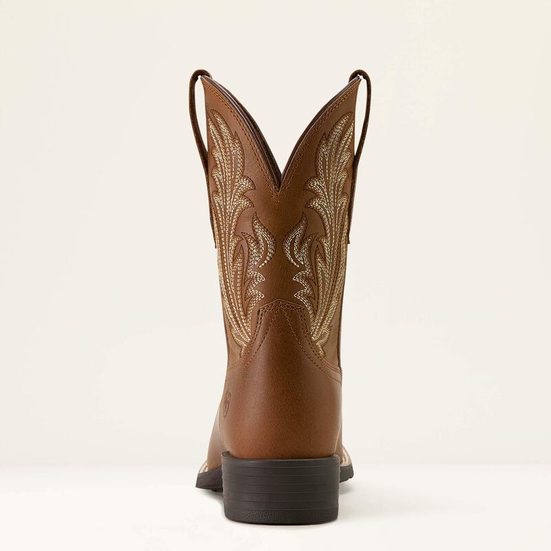 Ariat Round Up Filly Wide Square Toe Western Boot