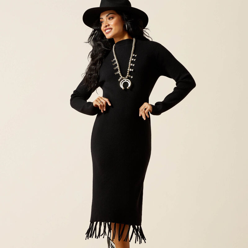 Ariat Alicia sweater dress - Black *SALE*