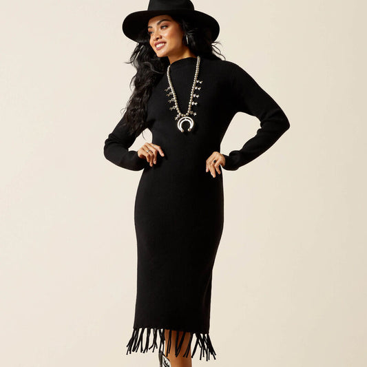 Ariat Alicia sweater dress - Black *SALE*