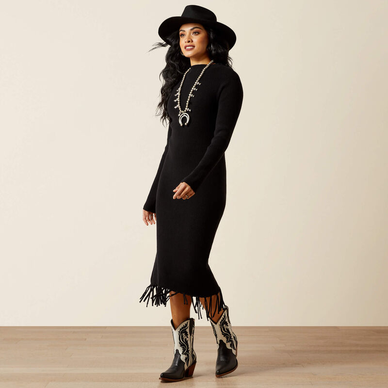 Ariat Alicia sweater dress - Black *SALE*