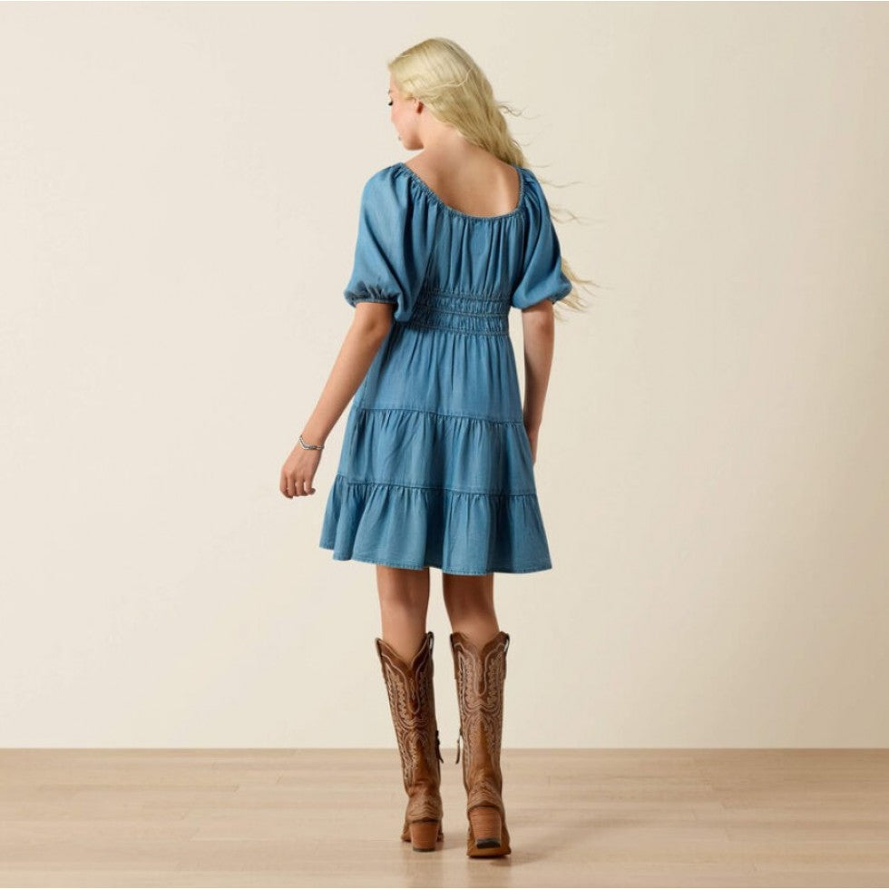 Ariat Juliet dress - Light Wash Indigo *SALE*