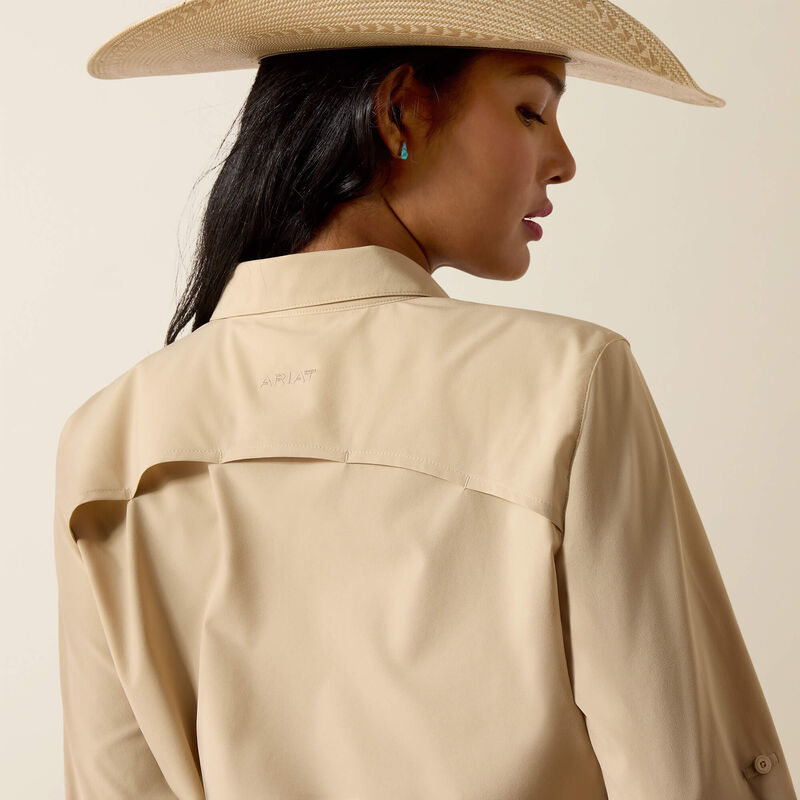 Ariat Venttek long sleeve shirt - White pepper