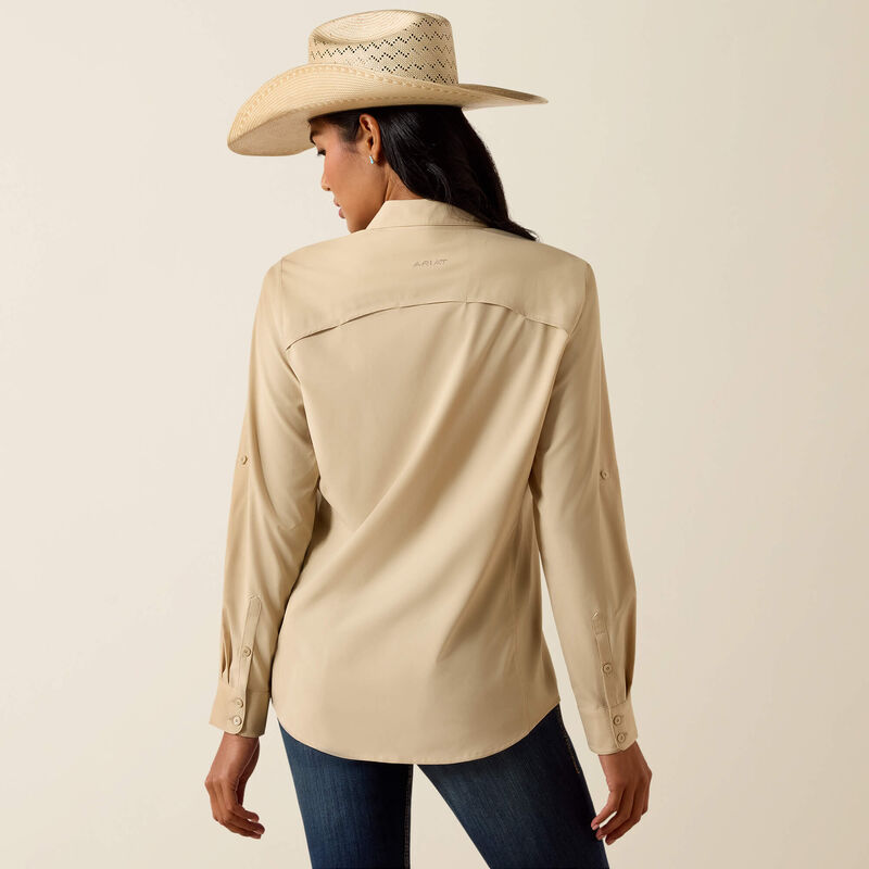 Ariat Venttek long sleeve shirt - White pepper