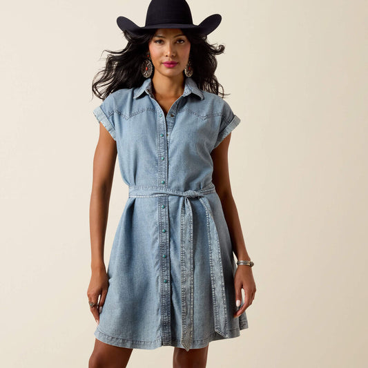 Ariat Hampton dress - Medium Blue