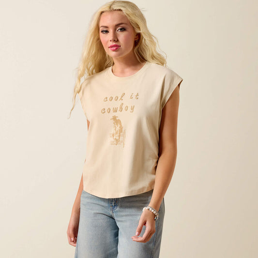 Ariat Cool It T-Shirt - Oyster Grey