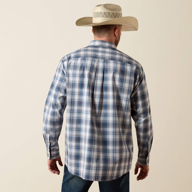 Ariat Pro Series Team Dario Classic Fit Shirt - White/Grey