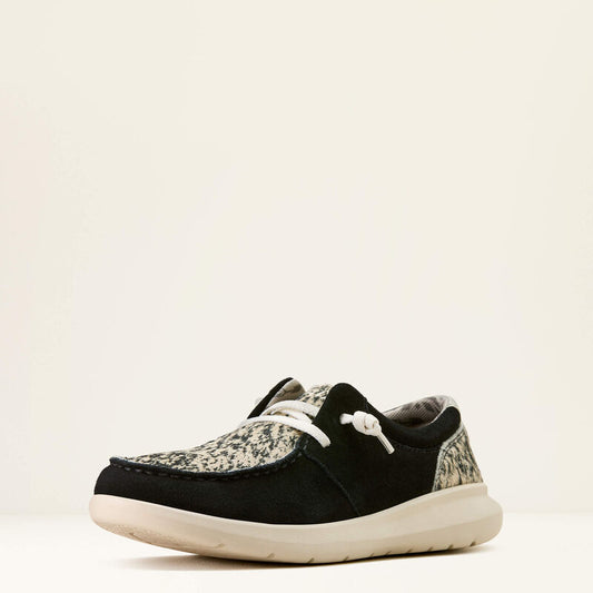 Ariat women's Hilo - Black suede/brindle