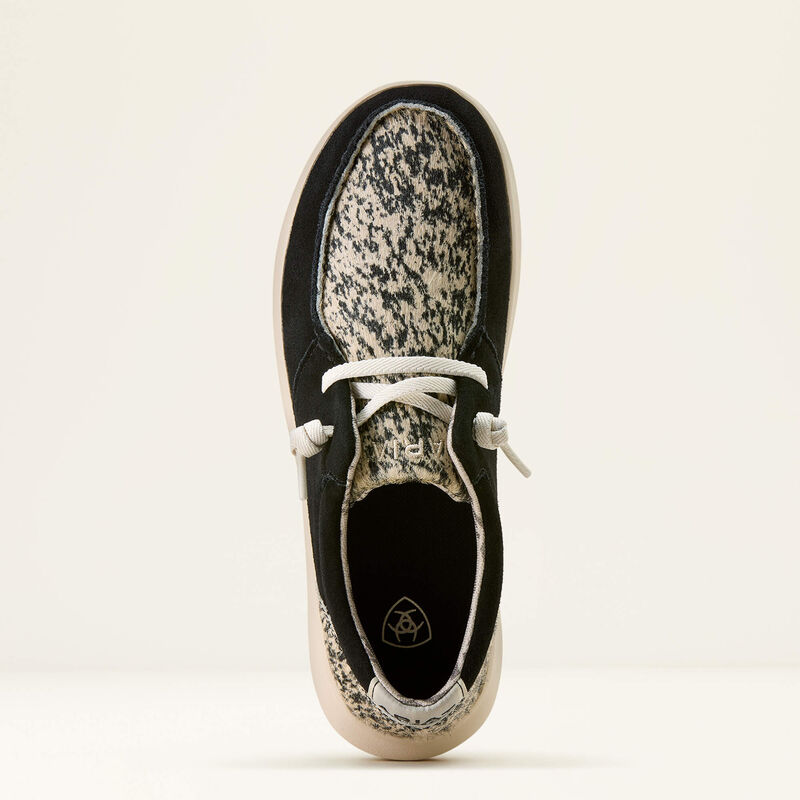 Ariat women's Hilo - Black suede/brindle