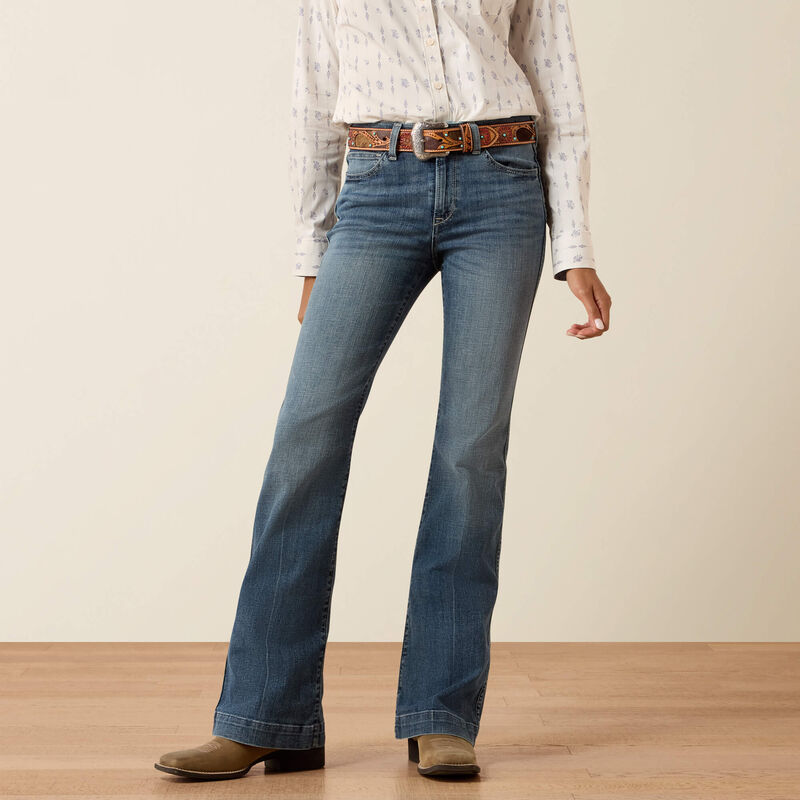 Ariat High Rise Vera slim trouser jeans - Greyson