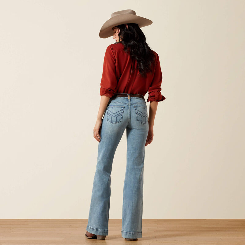 Ariat Perfect Rise Laney Slim Trouser Jeans - Monterey