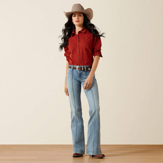 Ariat Perfect Rise Laney Slim Trouser Jeans - Monterey