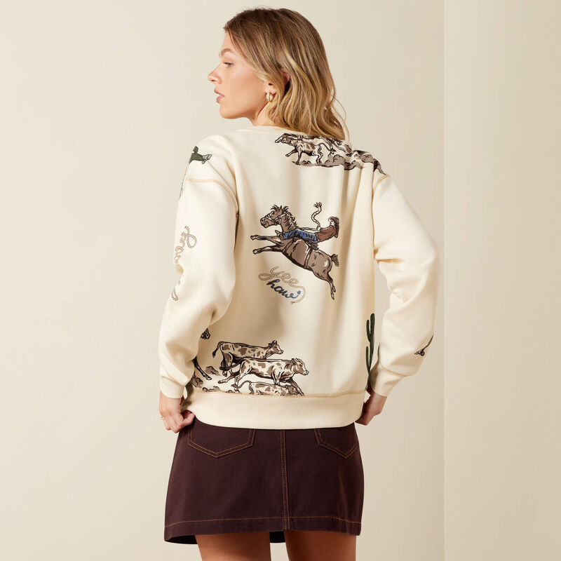 Ariat Rancher sweatshirt - Parchment