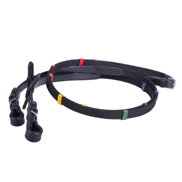 QHP coloured stop reins