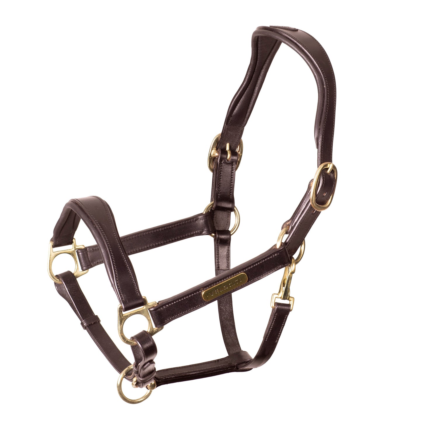 Velociti Gara Rapida cushioned leather headcollar