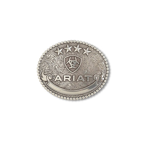 Ariat oval star buckle