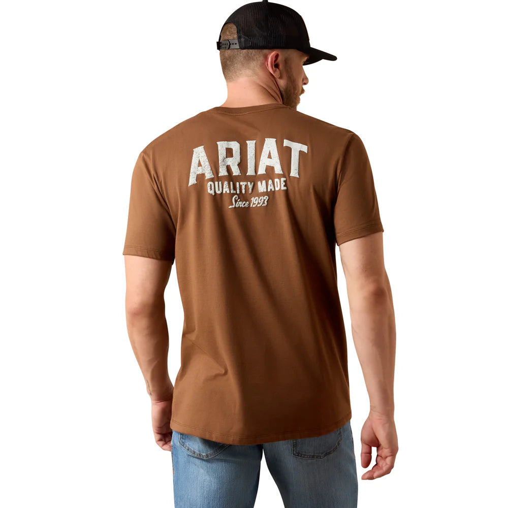 Ariat Quality Wood States t-shirt - Soft Slit