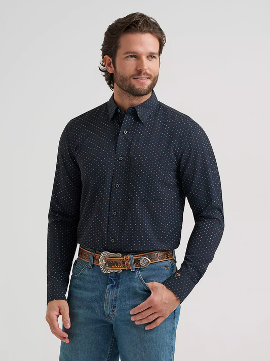 Wrangler x Cody Johnson performance button down shirt - D Spots