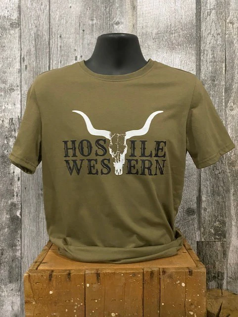 Hostile Western green shirt