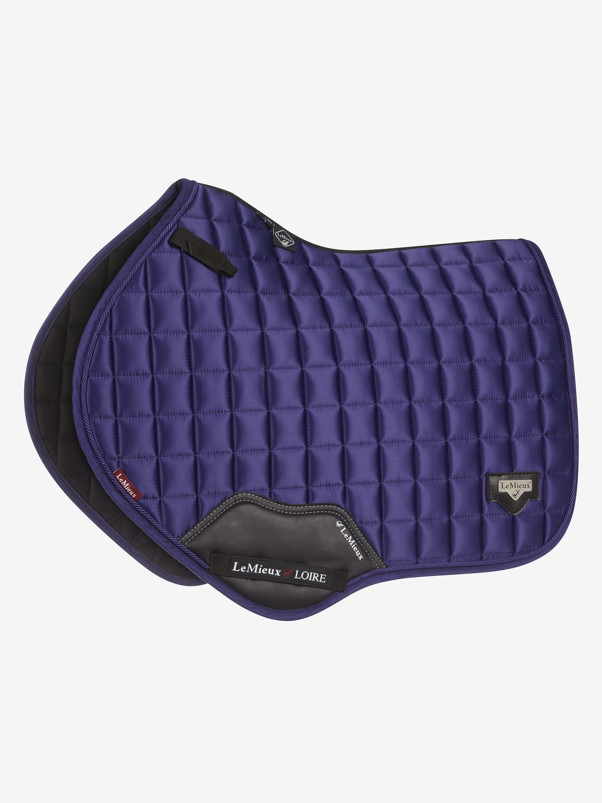 Puissance Close Contact tapis de selle de saut en suédine Navy L Puissance Close Contact tapis de selle de saut en suédine Navy L