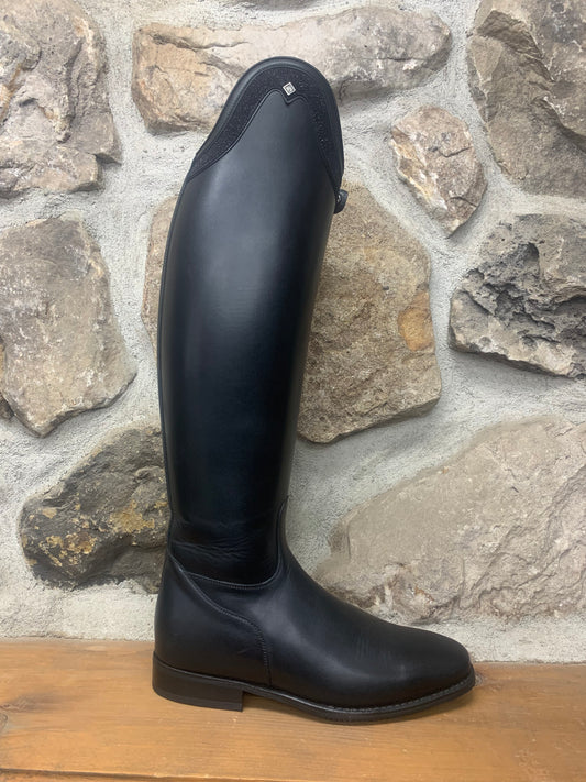 DeNiro Raffaello Wrat Black tall boots - 40 MTM