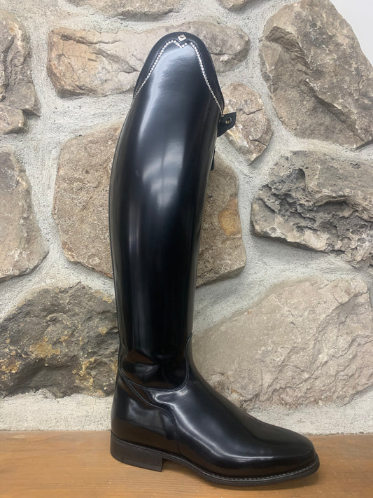 DeNiro Raffaello Brushed Black tall boots - 39 MAL