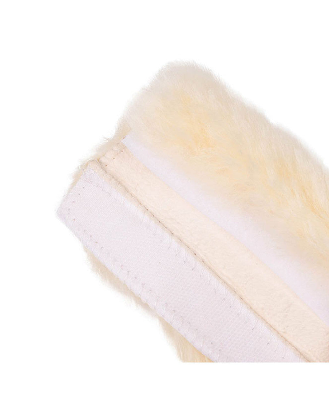 LeMieux lambskin noseband cover - Natural