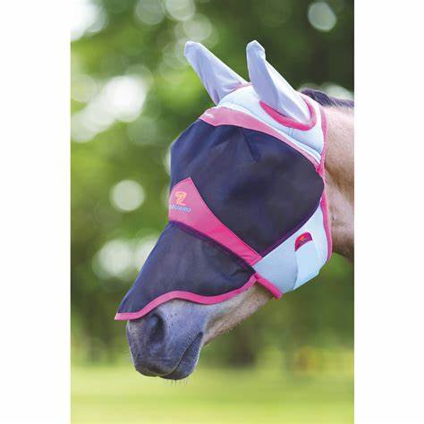 Shires Air Motion fly mask with ears and nose