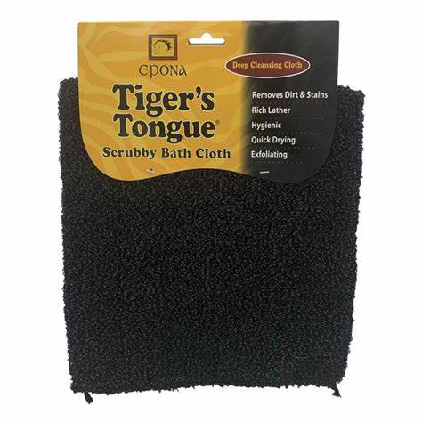 Tiger's Tongue Scrubby bath cloth