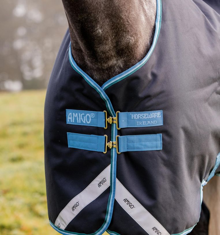 Horseware Amigo Bravo 12 Lite 100g turnout blanket