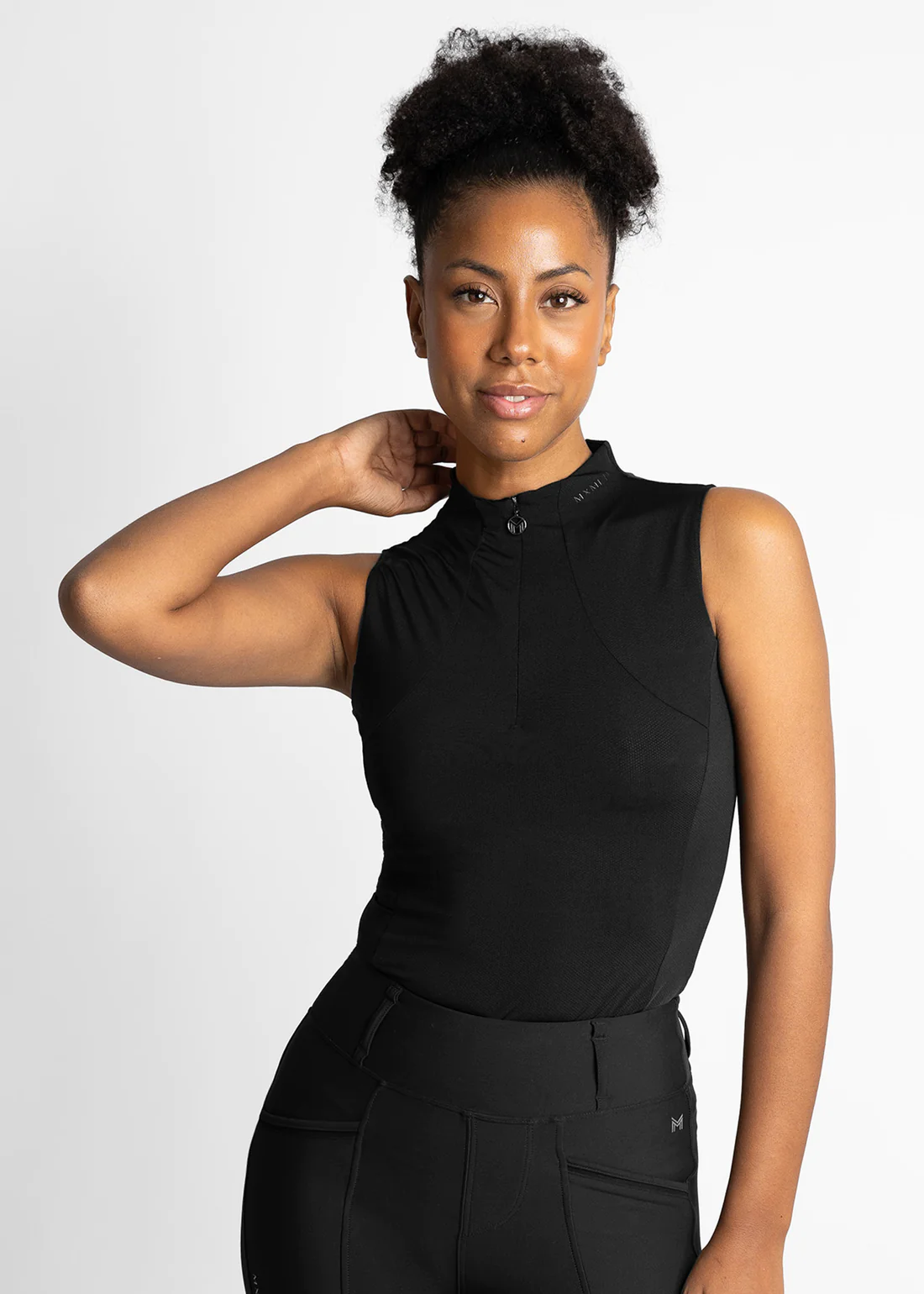 Maximilian Airflow sleeveless base layer - Black